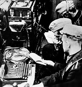 Eine Enigma in Aktion